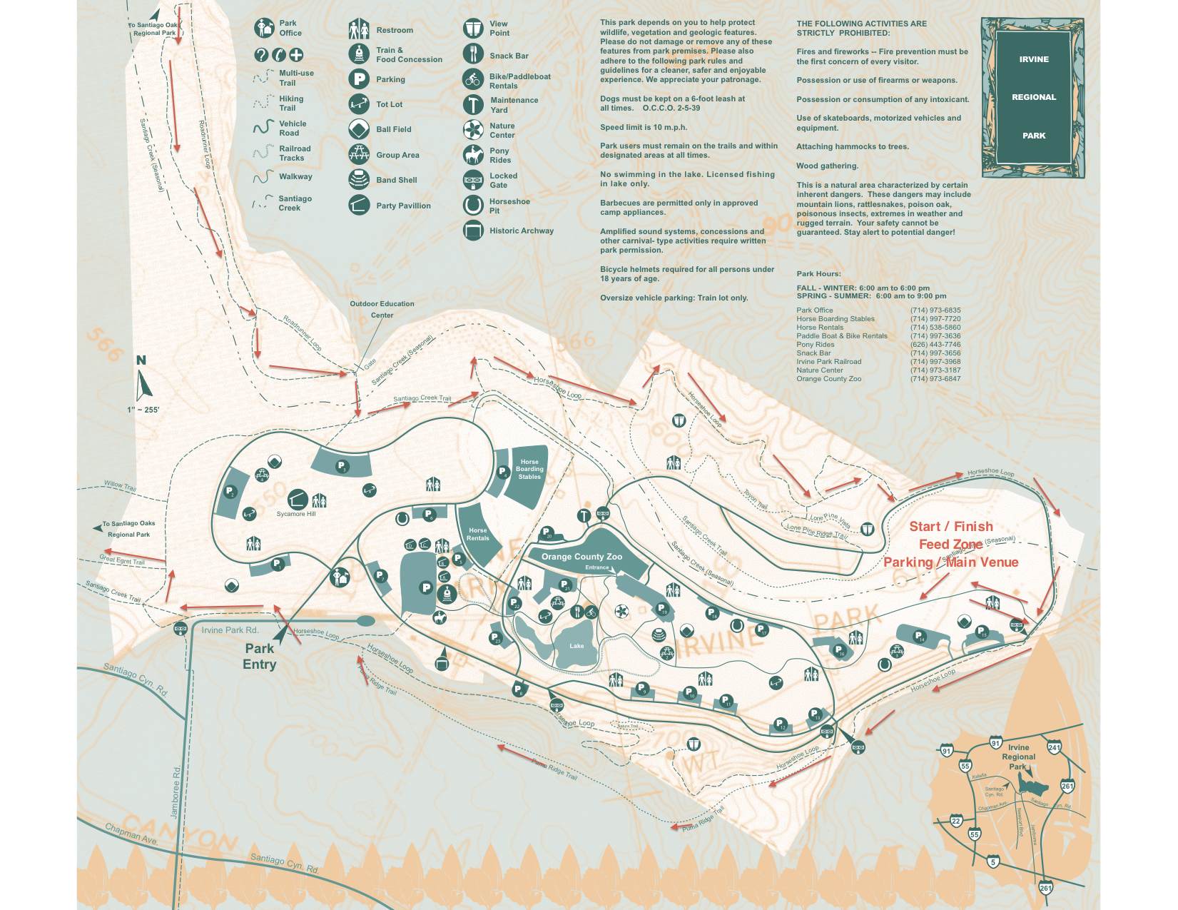 Irvine Map  