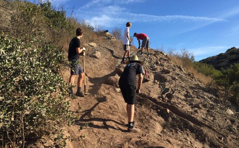 Trail work day