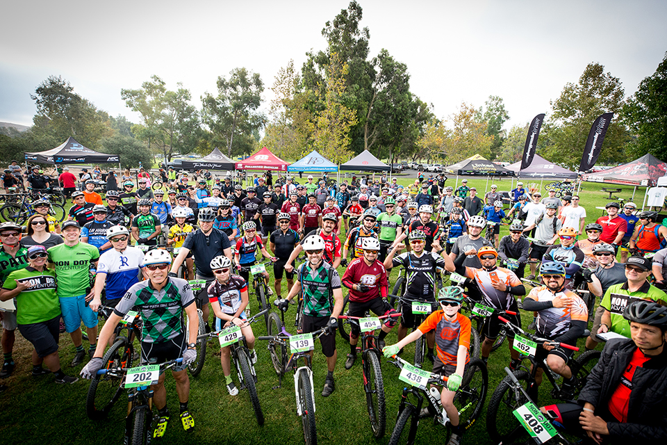 Community of mountain bikers in Orange County